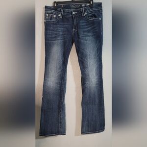 Miss Me Women's Dark Blue Boot Cut Jeans